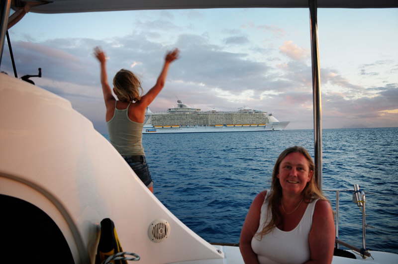 Nanna vinker til cruise ship